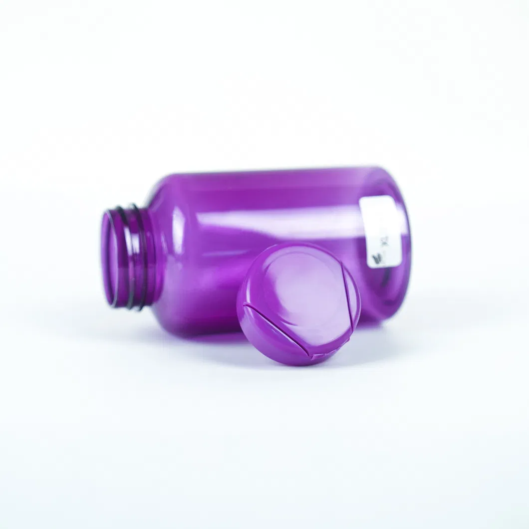 HDPE Plastic Capsule Bottle