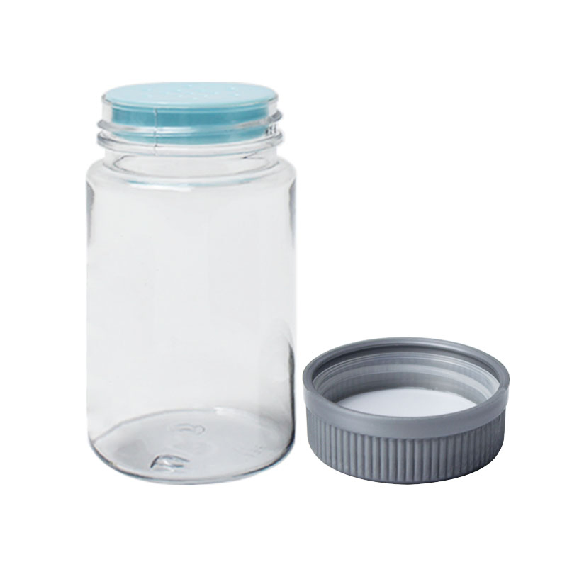 Wholesale Plastic Shaker Seasoning Bottle Spice Jar 150ml Shaker Spice Bottle Packaging with Custom Lid