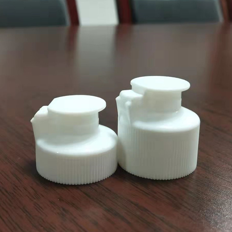 PP Plastic Flip Top Cap Cosmetic Bottle Closure/Lid/28/410 UV Coating Flip Cap