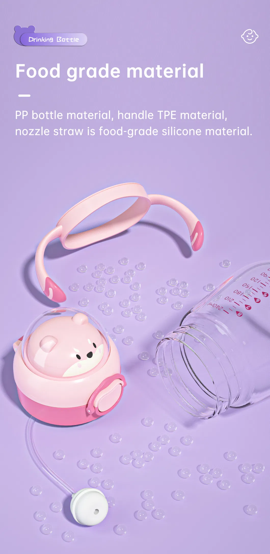 Baby Sippy Water Bottle 3