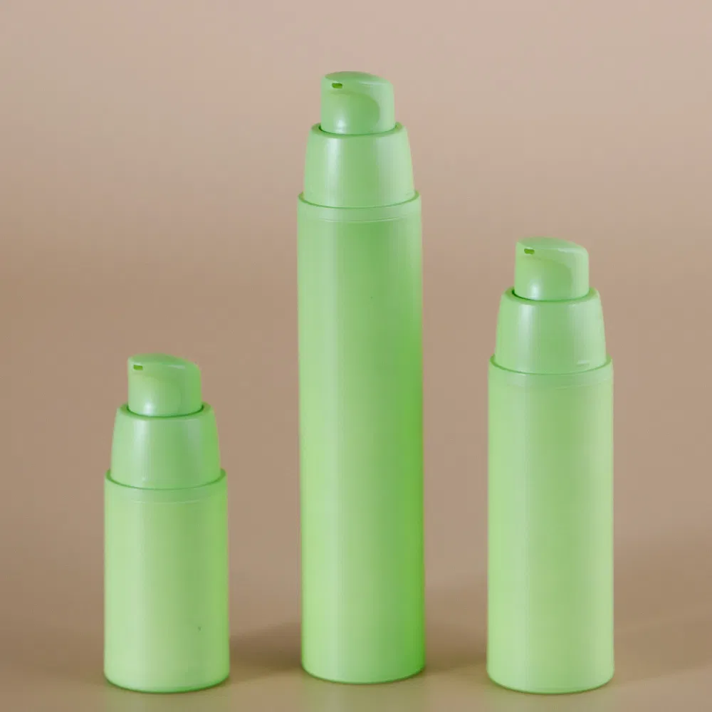 High Quality Wholesale Plastic Refillable Cosmetic 15ml 30ml Serum Lotion Airless Pump Bottle 50ml