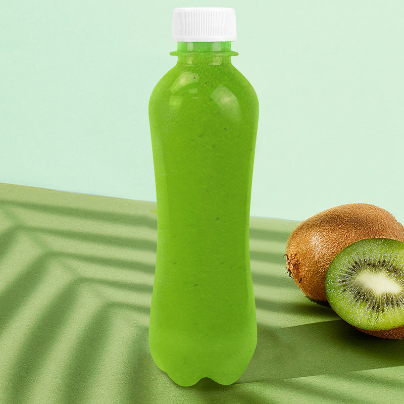 Hot Sale 500ml Round Beverage Juice Bottle Sealed Milk Tea Plastic Bottle with Label
