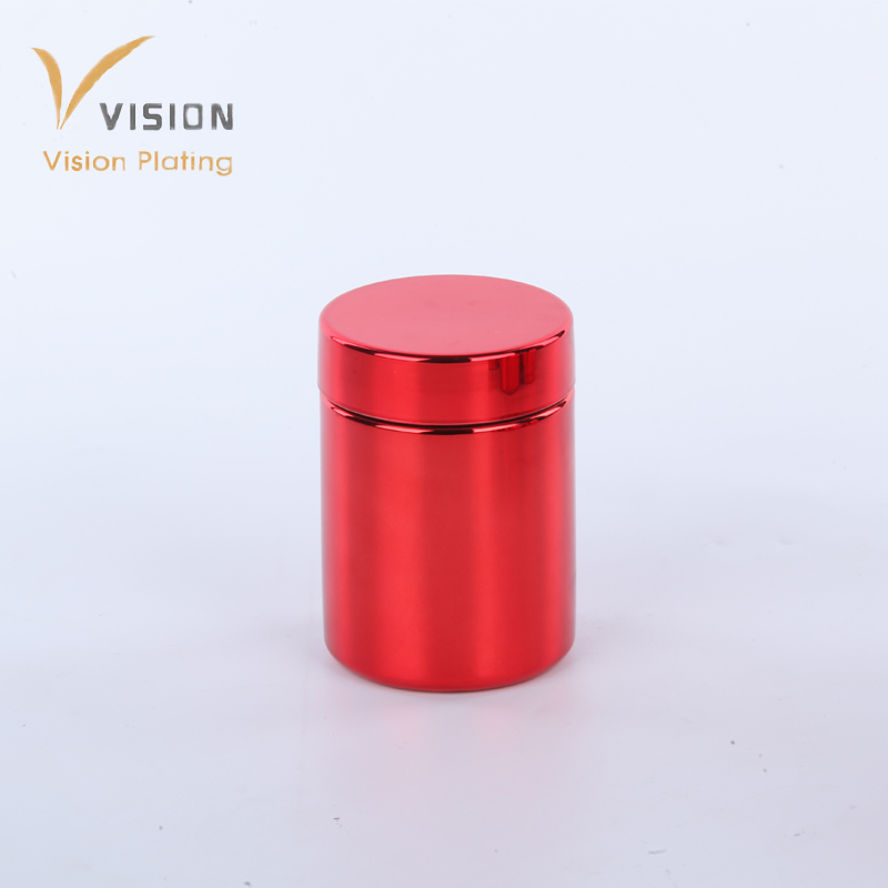 Red Refill Packaging Containers Using Empty Plastic Bottles