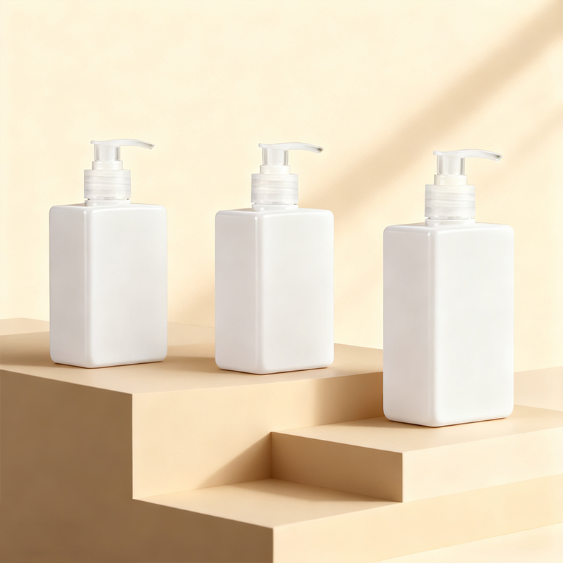 High Quality Pet 300ml Lotion Pump Bottle/Cosmetic Packaging Bottle/Personal Care Bottle