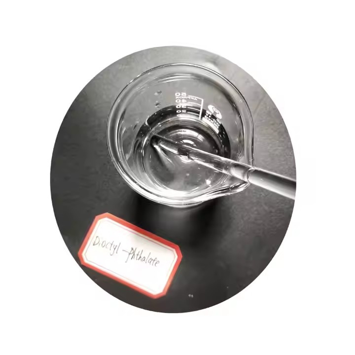 PVC Rubber Plastic Plasticizer Dioctyl Phthalate / DOP Oil Auxiliary Agent for PVC