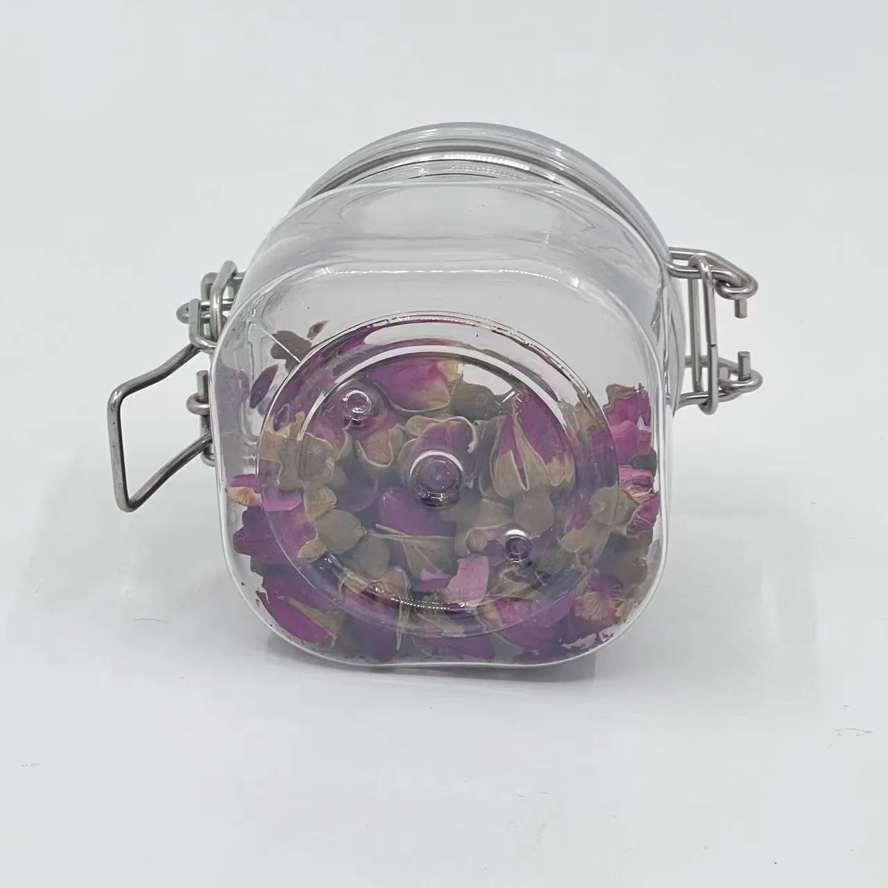 Popular 220ml Wide Mouth Pet Sealed Airtight Food Grade Plastic Storage Jar