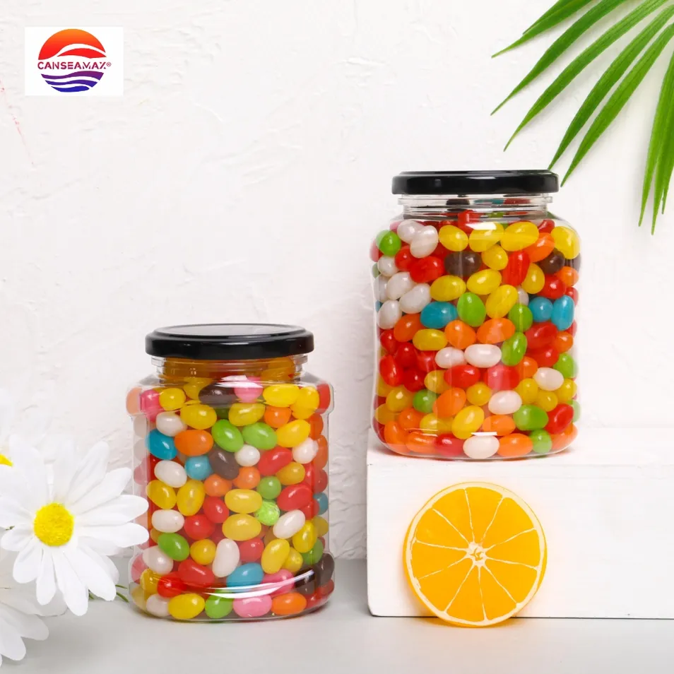 Transparent PET Cans