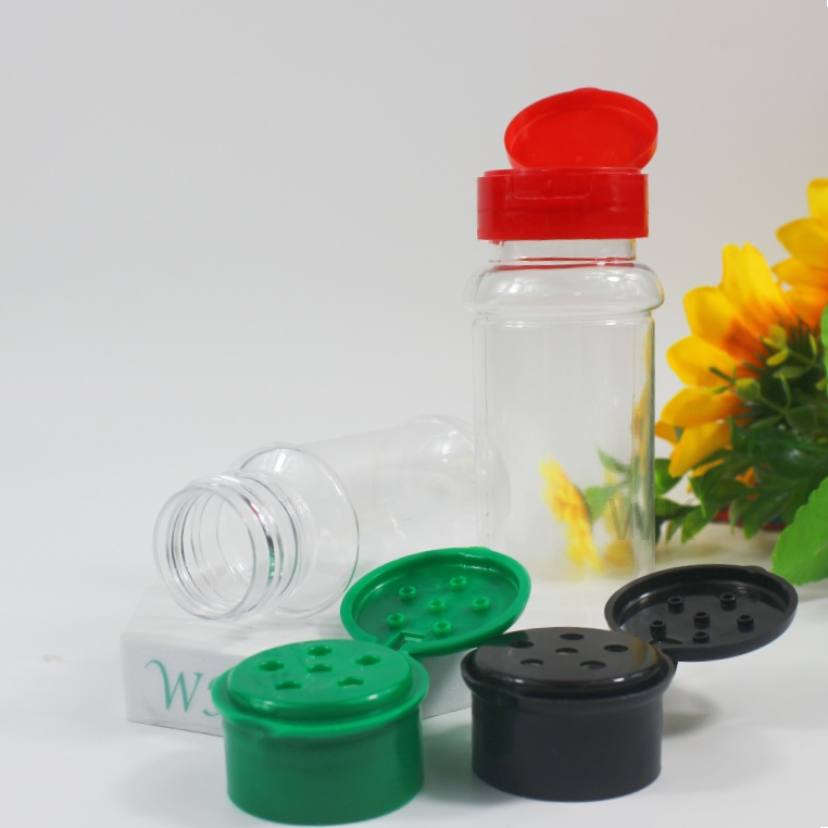 Spice Packing Condiment Bottle Plastic Pepper Seasoning Shaker Spice Bottle