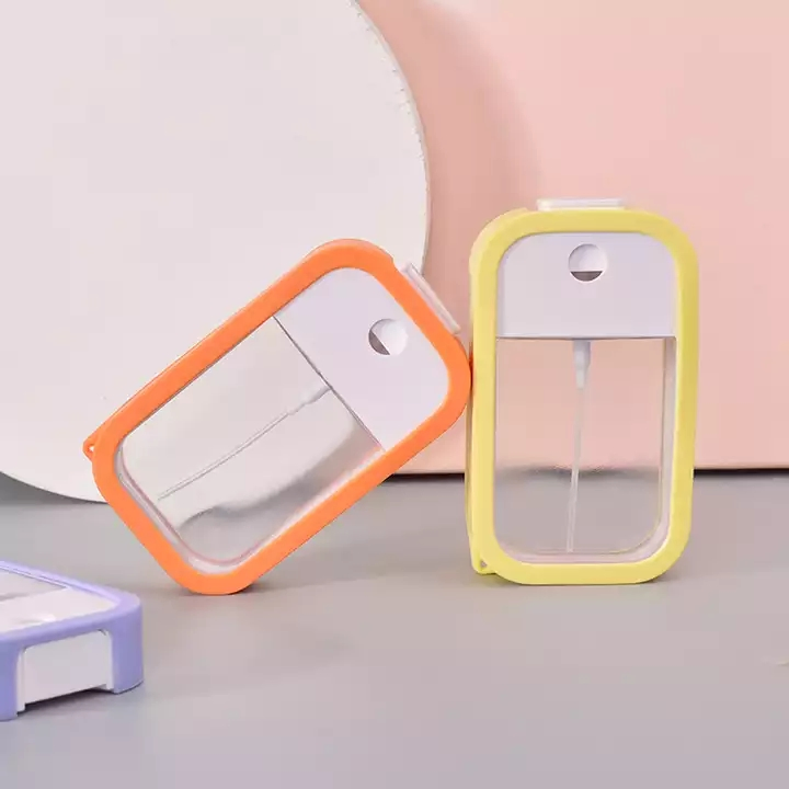 Wholesale Luxury Plastic Cosmetic Mini Alcohol Small Water 45ml 50ml Perfume Empty Pet Sanitiser Mist Refillable Spray Bottle