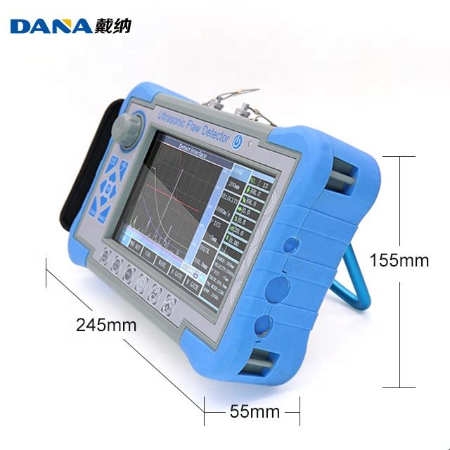 DANA-U920 OEM High Precision Digital Industrial Ultrasonic Phased Array Flaw Detector 7-inch TFT Color Screen Probe Kablo RTS
