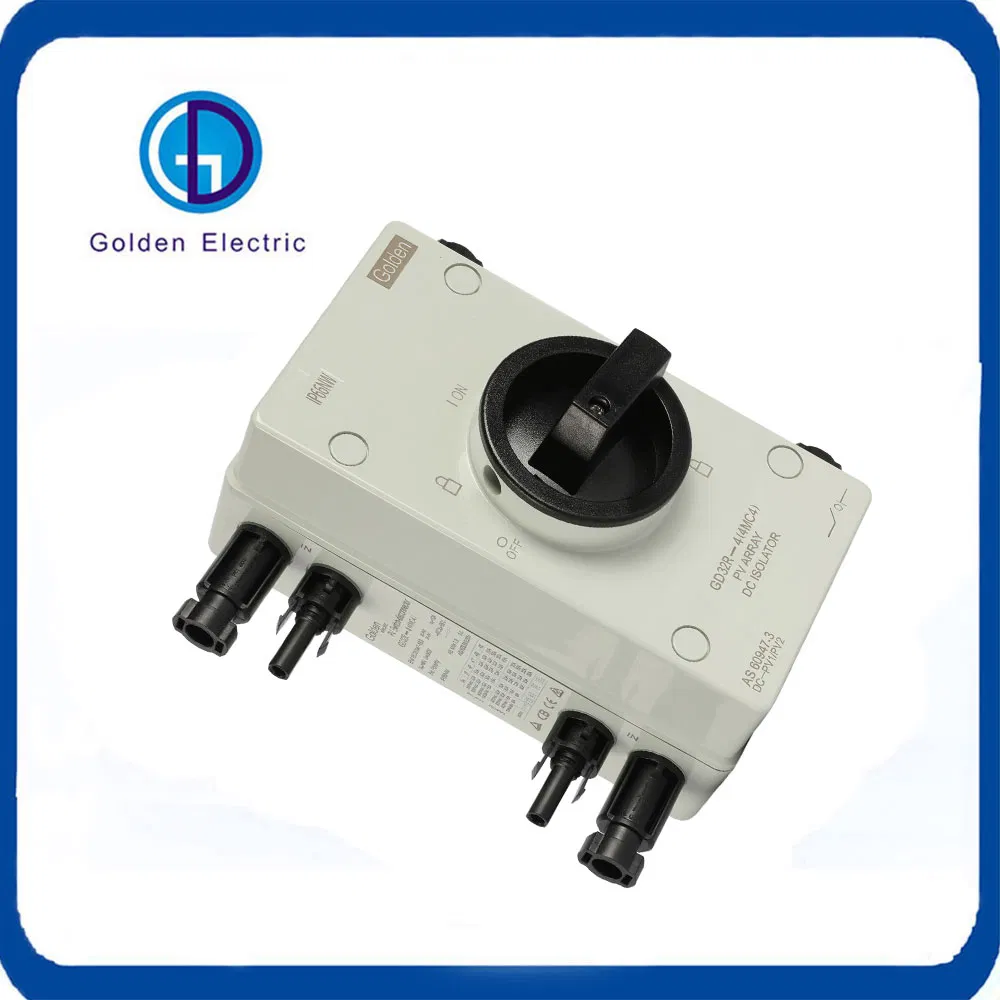 PV Array DC Isolator Switch Solar Disconnecting Switch Electric Isolator Switch with Mc4 Connector