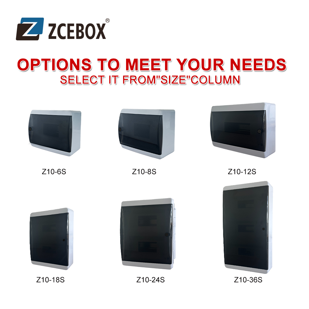 For Main Switch Electrical Industrial Power Distribution Box Db Box IP40 ABS/PC Material Flush/Surface Mounting