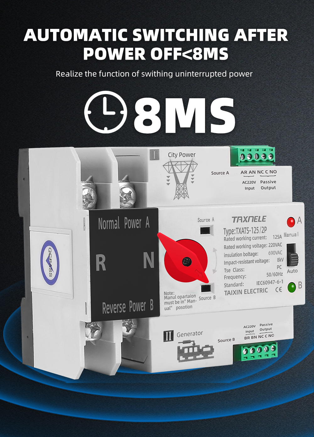 Automatic Transfer Switch Product View 5