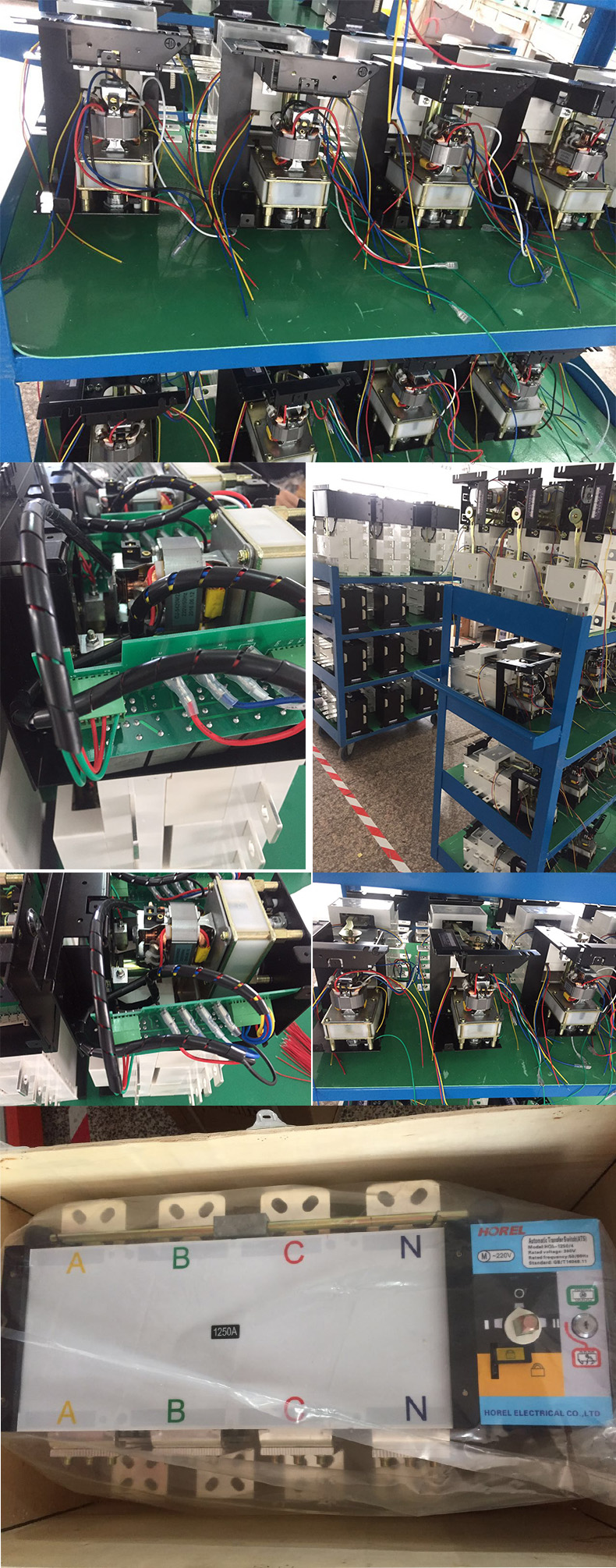 16A 63A 100A 2p 3p 4p ATS 230V Automatic Transfer Switch ATS Electrical Switch
