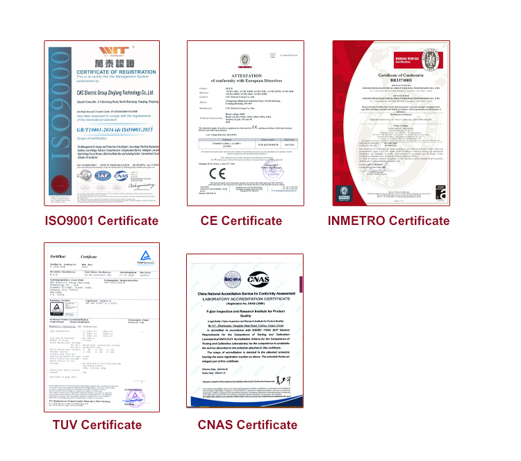 Quality Standard Certificates