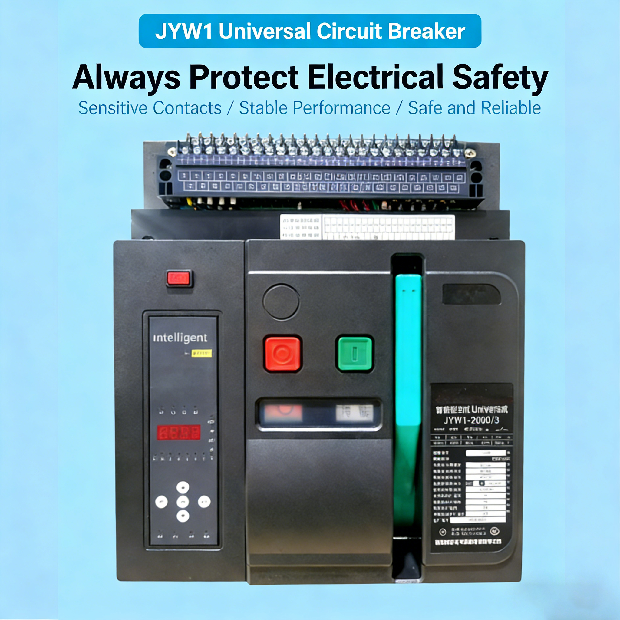 JYW1-4000 3P Durable Low Voltage Fixed Type ACB Air Circuit Breaker