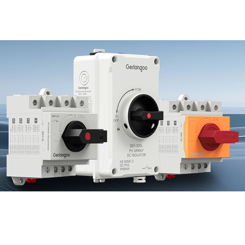 DC Solar Isolating Switch Rail Mounting DC 1200V 16A 25A 32A Electrical Isolator Switches PV Isolating Switch Disconnector