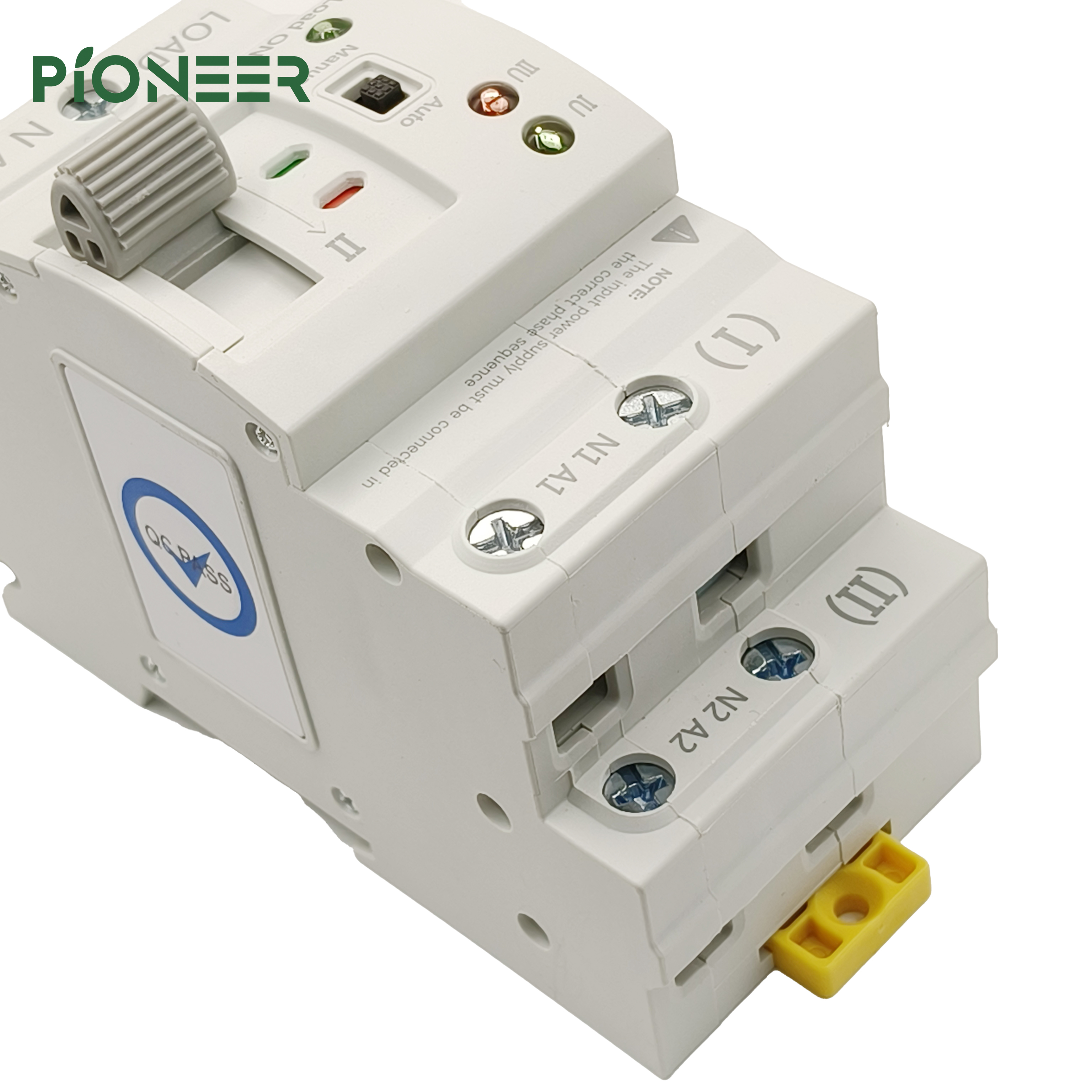 63A 230V 2P Dinrail ATS Change Over Switch 63 Amp Automat Switch Transfer 2 Pole PC Type