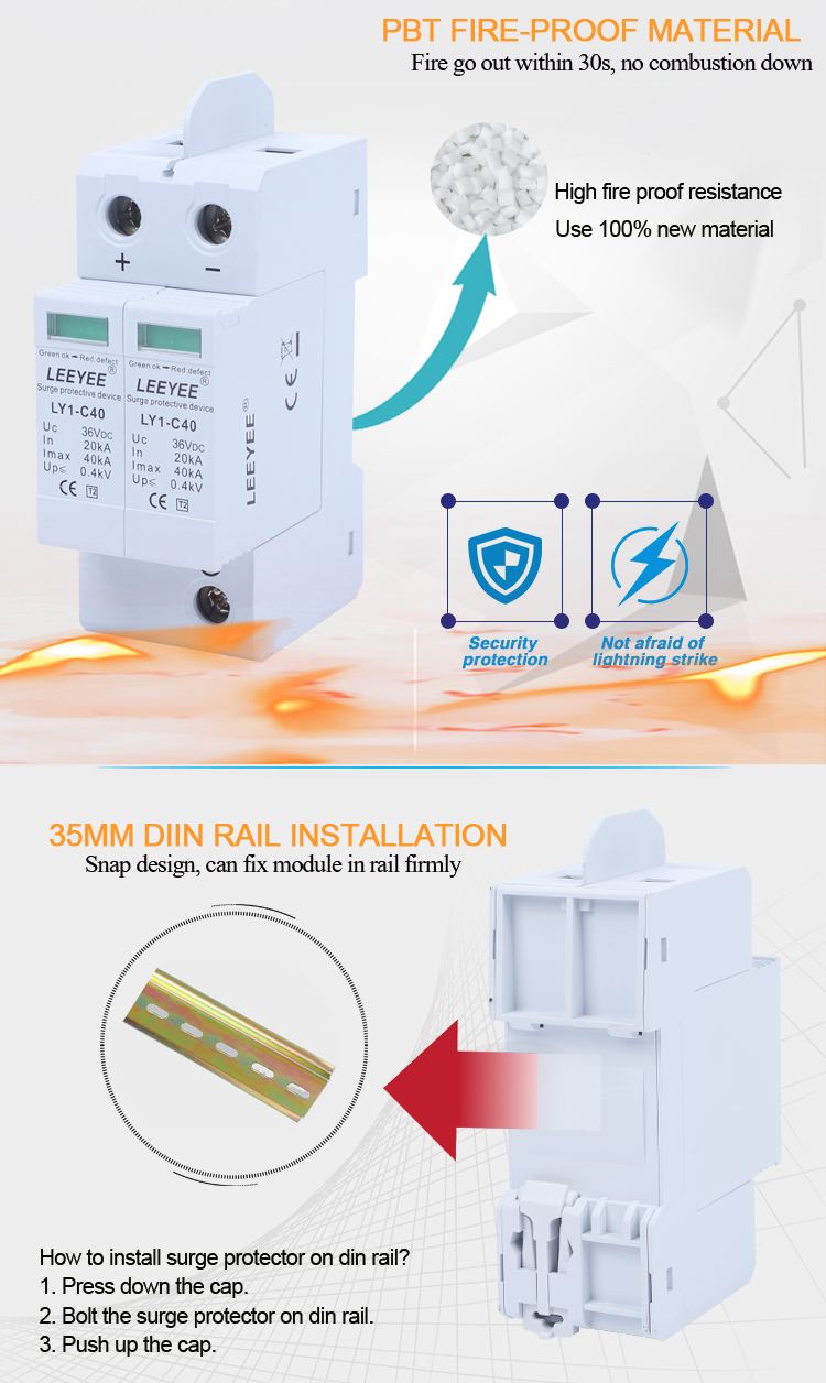 DC Surge Protective Device View 2