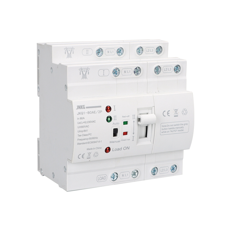 DC AC ATS Automatic Transfer Switch 63A 100A 110V 220V 230V 2P Three Solar Dual Power Changeover Transfer Switch