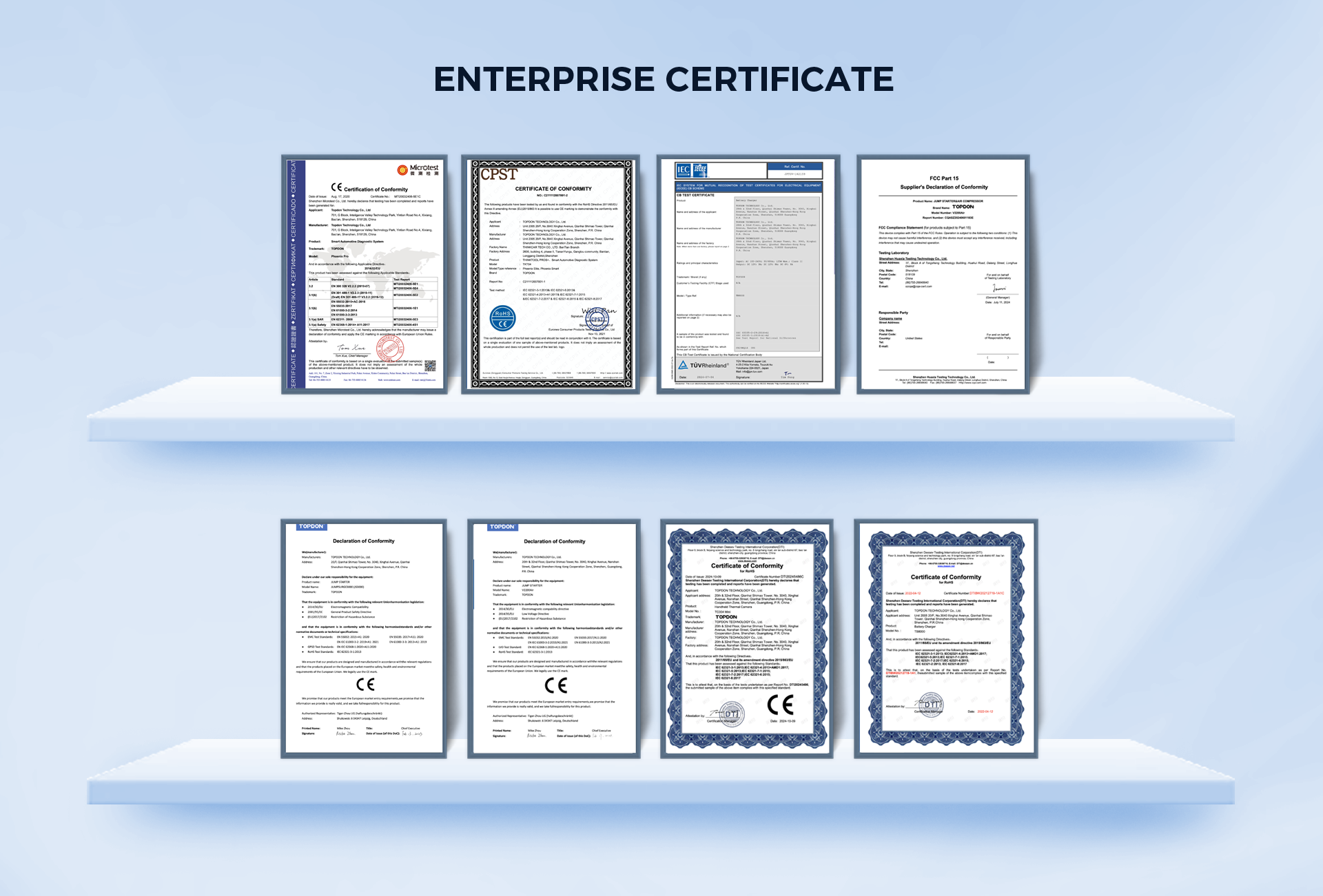 Certification