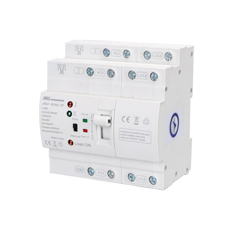 DC AC ATS Automatic Transfer Switch 63A 100A 110V 220V 230V 2P Three Solar Dual Power Changeover Transfer Switch