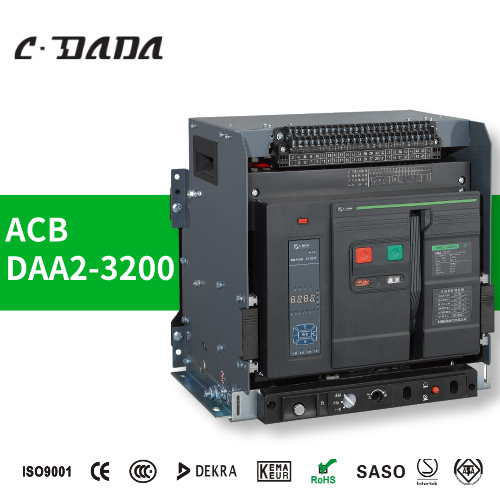 Shanghai Dada ACB air Circuit Breaker DAA2-3200 Universal Circuit Breaker 80KA Fixed Circuit Breaker