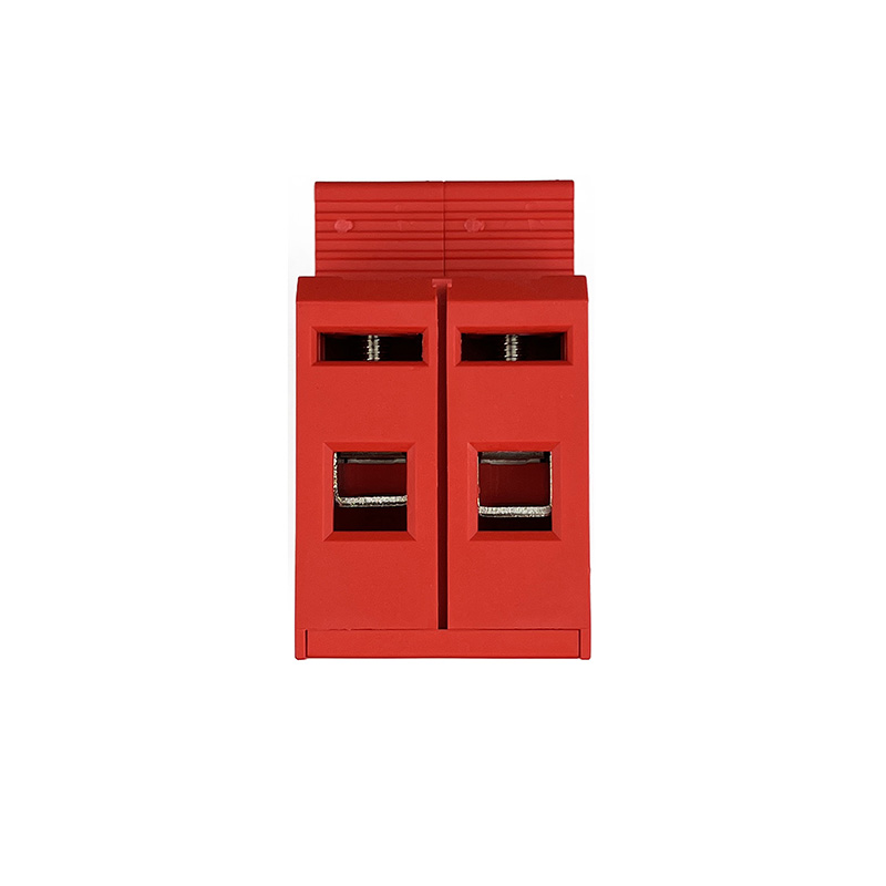 DC SPD 2P RED Plastic 600V-1000V 20KA~40KA Din Rail Solar Outdoor Power Protection Surge Protector