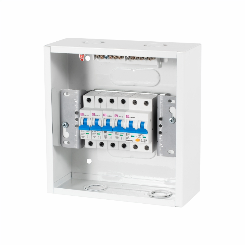 Electrical Circuit Breaker Distribution Box Consumer Unit for Power Supply Cabinet