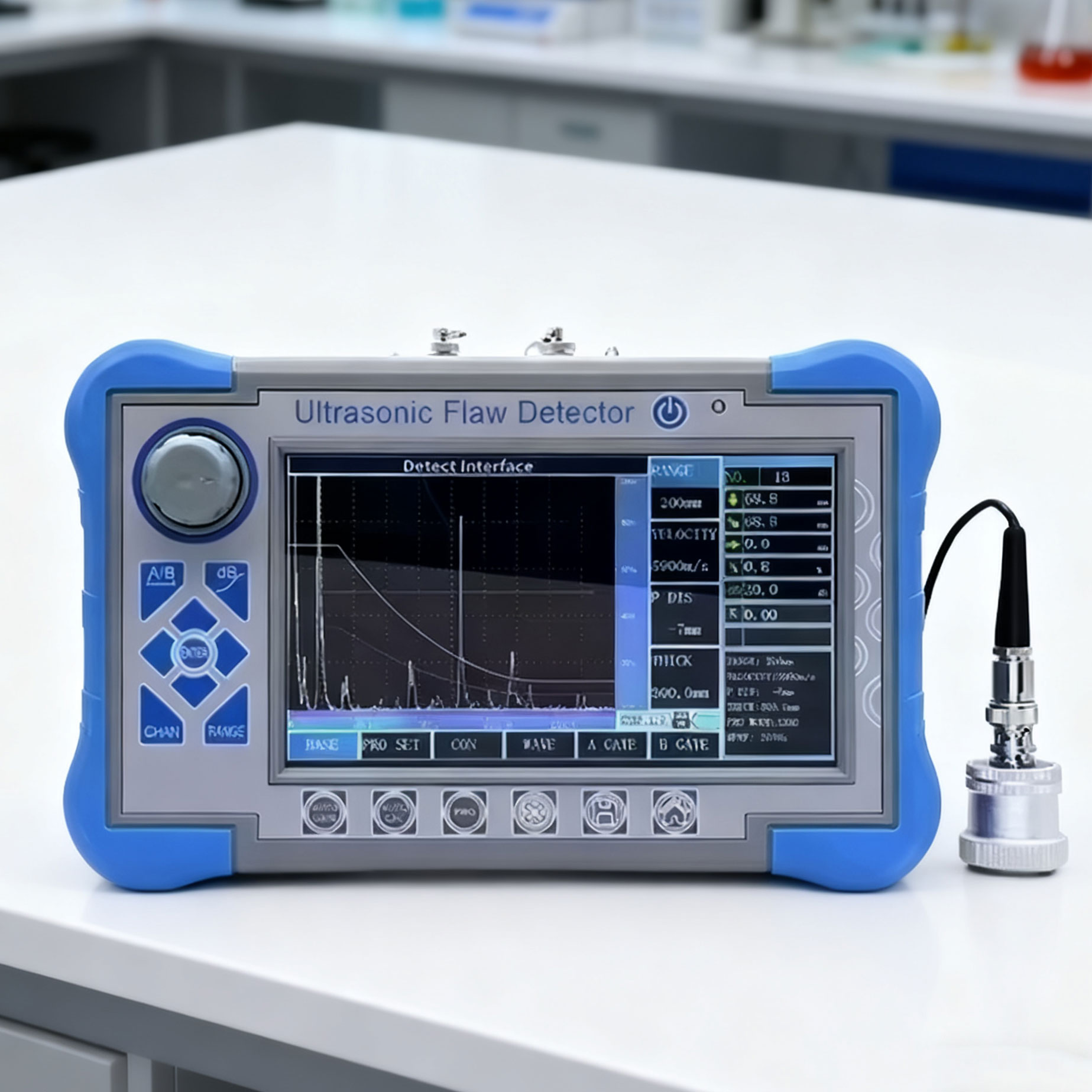 DANA U920 OEM/ODM Industrial NDT Touchscreen Advanced Functions Flaw Detector High-Precision Digital Ultrasonic Flaw Detector