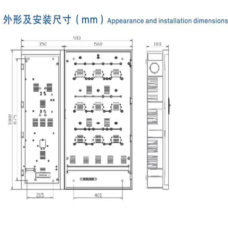 Steel Metal ABS PC Material Low Voltage Waterproof DB Box Electrical Distribution Equipment Electronics Instrument Enclosures
