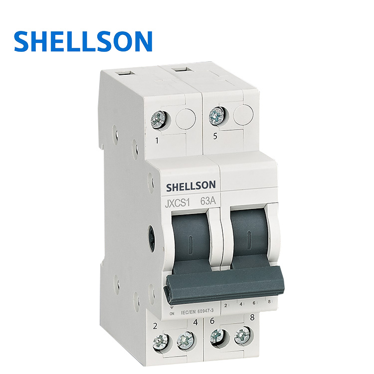 Electrical Changeover Switch 1P 2P 3P 4P 16A 20A 25A 32A 40A 63A Modular Manual Changeover Switch