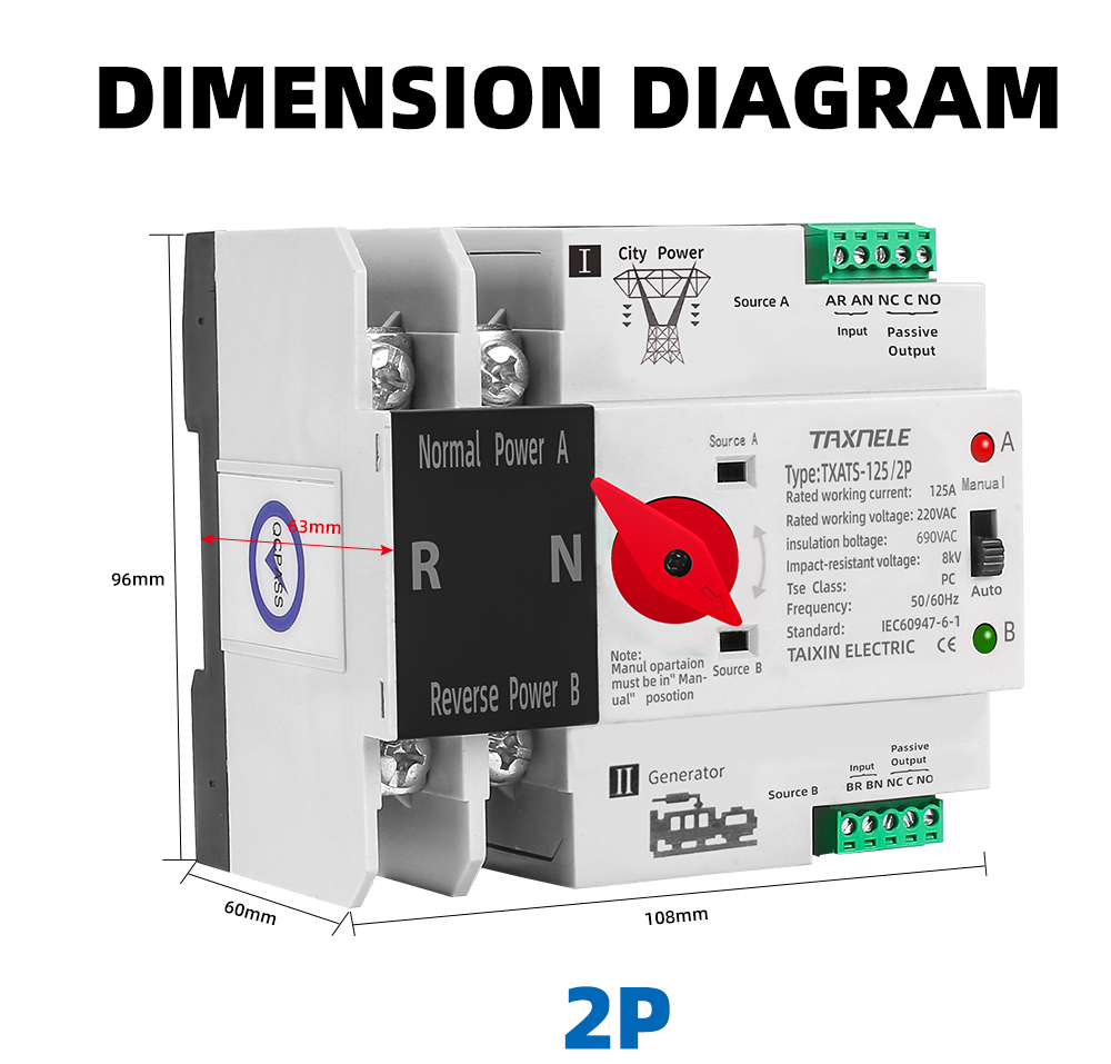Automatic Transfer Switch Product View 12