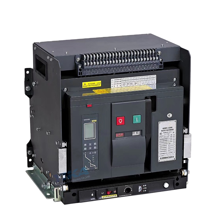 YIKA DW45 ACB 3P/4P Intelligent Universal 400V/690V 630A-6300A Fixed/Drawer Type Air Circuit Breaker 50KA-120KA Breaking