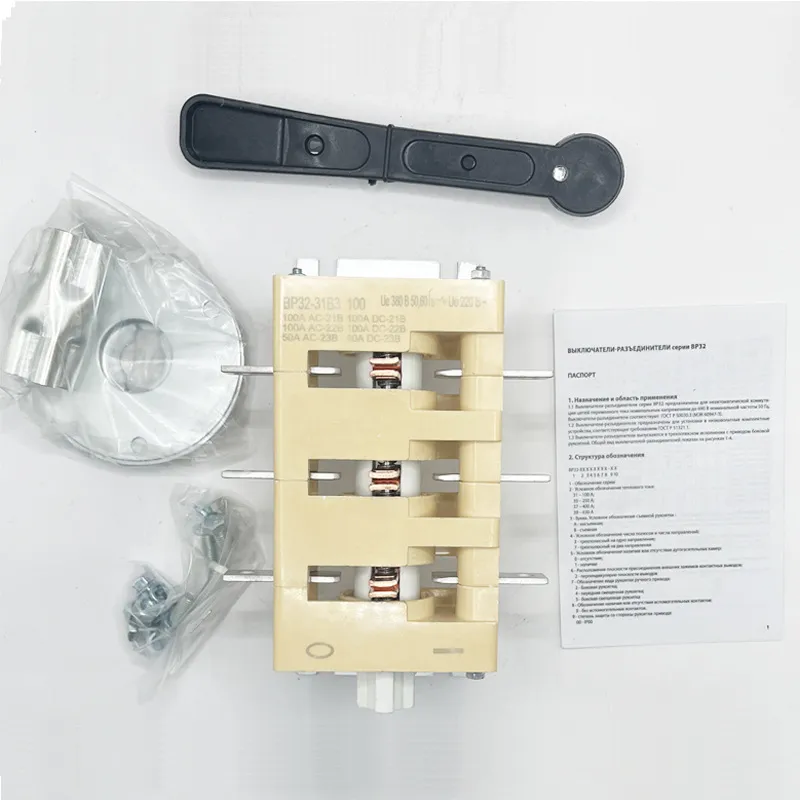 Bp32 Disconnector Switch 31250 71250 Capacity Russia Type Isolator Knife Switch
