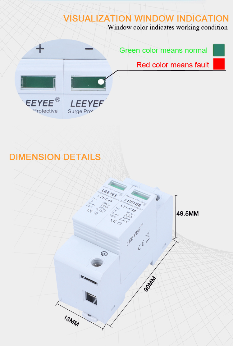 DC Surge Protective Device Detail View