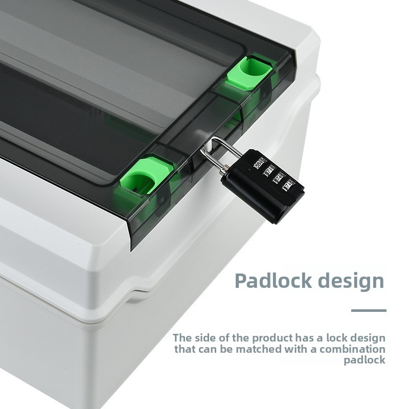 HA-12 IP65 Waterproof Outdoor Circuit Breaker Box Empty Open Small 50A Air Switch Distribution Box