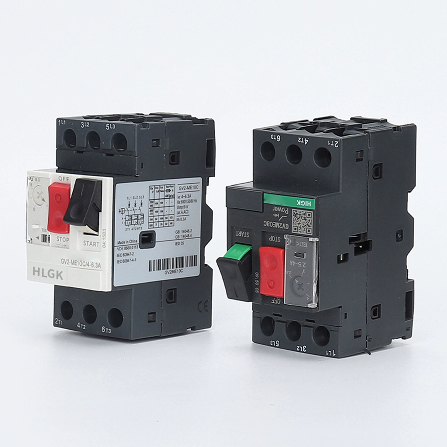 Circuit Breaker MCCB GV2-ME Series Motor Protector GV2-ME07C08C10C14C 1.6-2.5A 3-Pole AC 380V in Stock