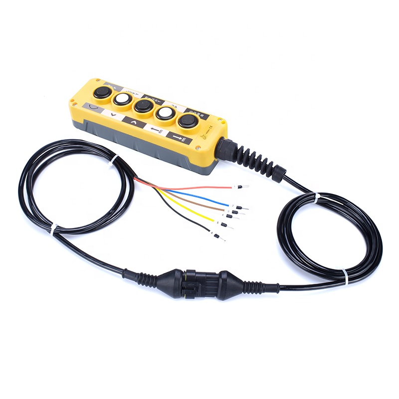 XDL10-EPB5F/NG Dump Trailer Remote Hoist Control Electric Switch Box 220V 10A Yellow IP65