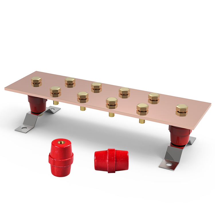 Factory Outlet Ground Copper Busbar for Grounding System