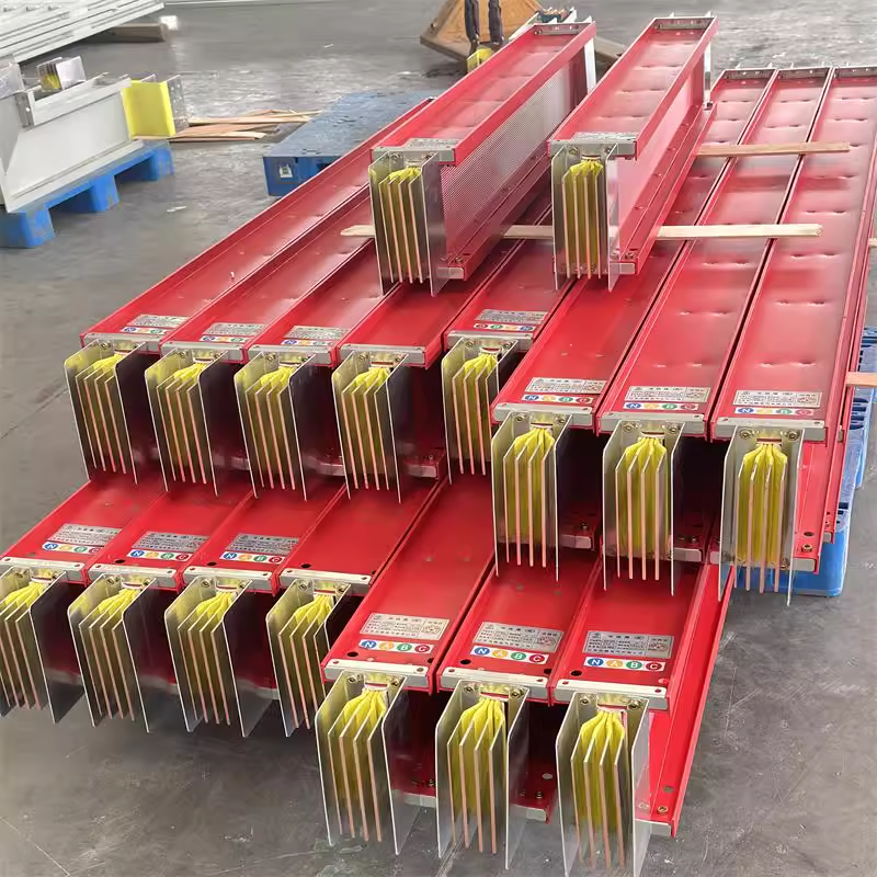 WZ WZMC-NH Fire-resistant Intensive Busway Enclosed Mineral Copper Busbar 4P/5P Plug-in Type IP65 AC380/660V 400A-6300A 50-60Hz