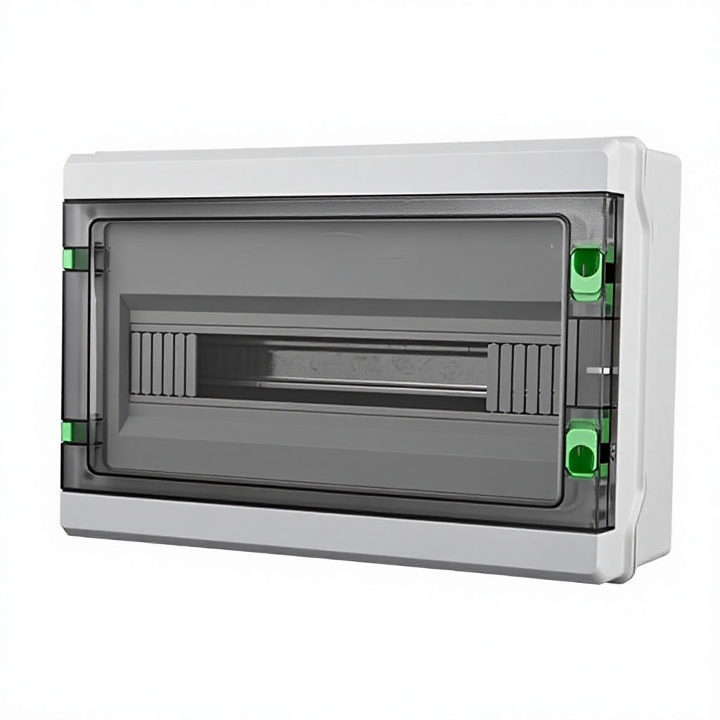 HA-12 IP65 Waterproof Outdoor Circuit Breaker Box Empty Open Small 50A Air Switch Distribution Box