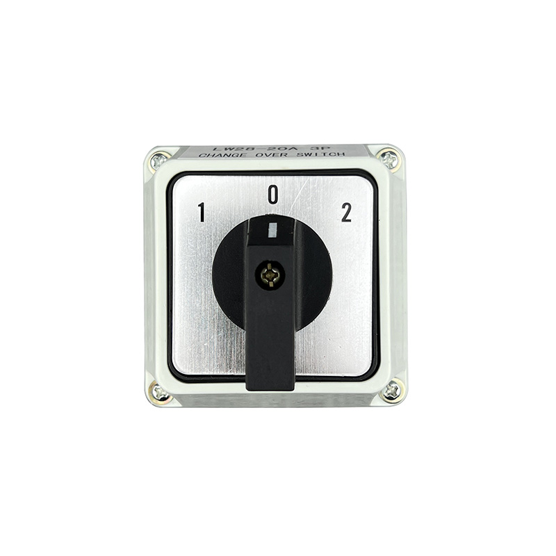 WNZJ LW28-20A 1-0-2 Industrial Electric 230-440V 20A Grey Outdoor IP65 Waterproof Changeover CE Certified Cam Rotary Switch
