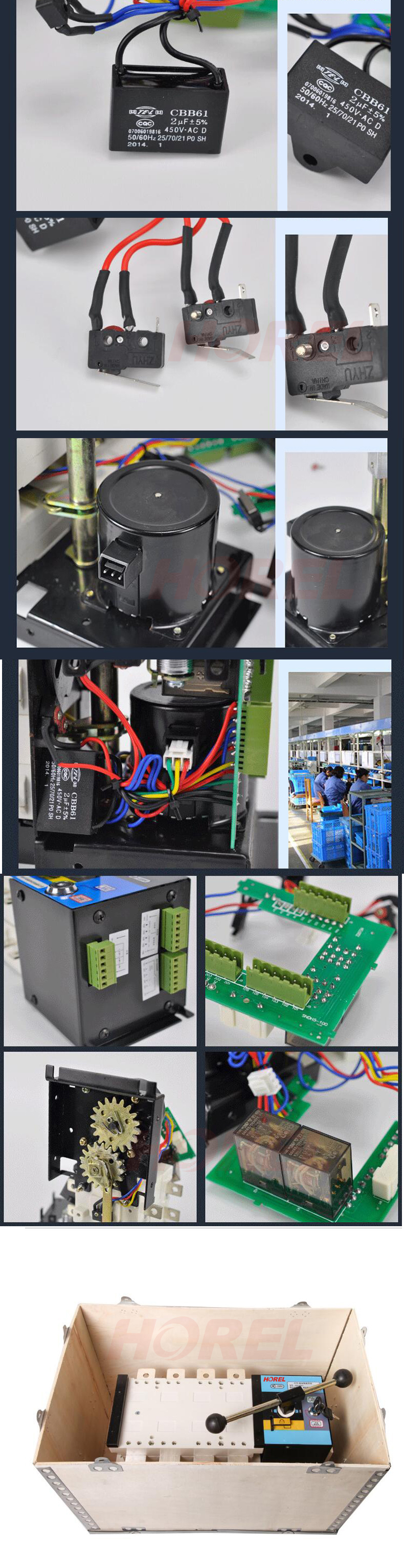 16A 63A 100A 2p 3p 4p ATS 230V Automatic Transfer Switch ATS Electrical Switch