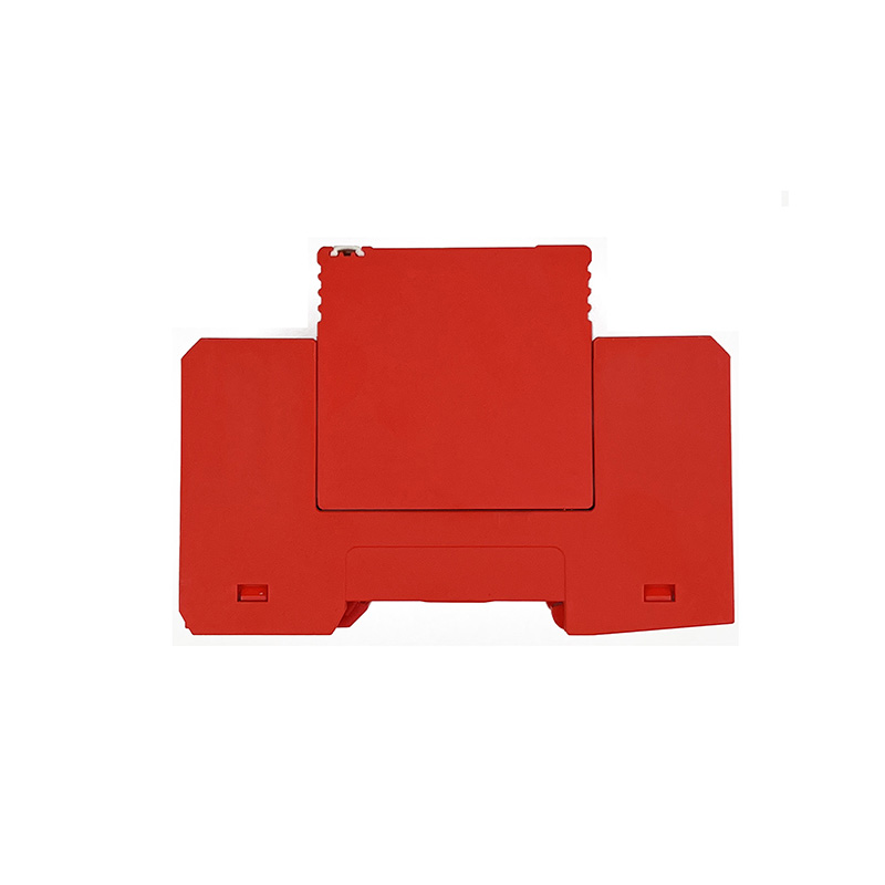 DC SPD 2P RED Plastic 600V-1000V 20KA~40KA Din Rail Solar Outdoor Power Protection Surge Protector
