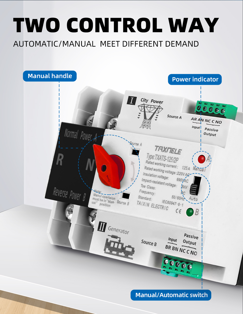 Automatic Transfer Switch Product View 6