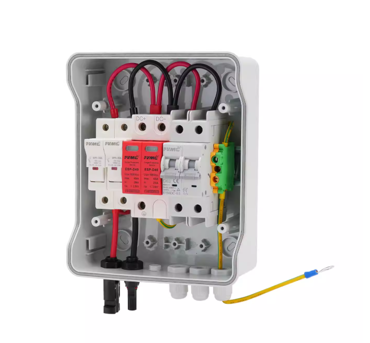Photovoltaic Combiner box DC600V2 Inlet And Outlet Solar DC System Indoor And Outdoor Waterproof Dust distribution box