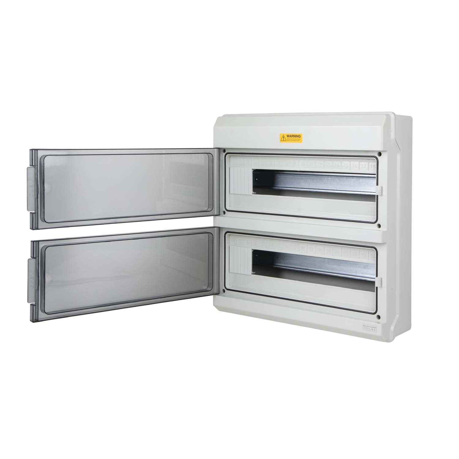 Power Distribution Box UL94-V0 36way IP66 Waterproof Electric Db Box for Solar Energy Meter Junction Box