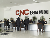 Front desk area