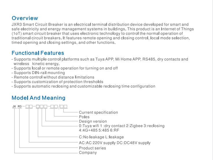 Smart Circuit Breaker Feature 1